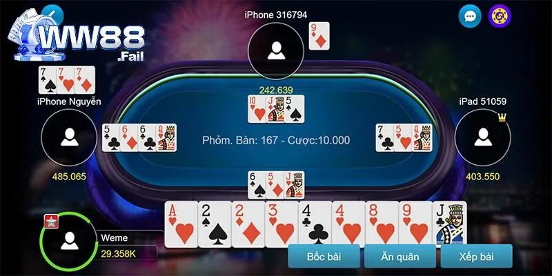 Phỏm Online Và Bí Kíp Tham Gia Đặt Cược Hiệu Quả Tại WW88 3 Tổng hợp cách chơi cơ bản