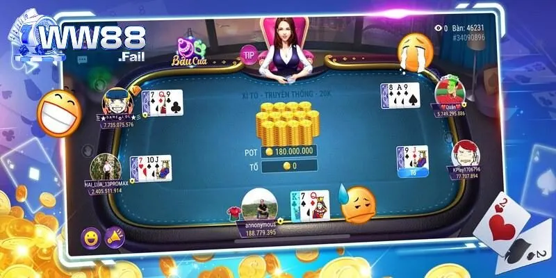 Xì tố WW88 - Tinh Hoa Game Bài Trực Tuyến Đẳng Cấp 4 Ưu điểm chơi đánh bài Xì Tố tại WW88